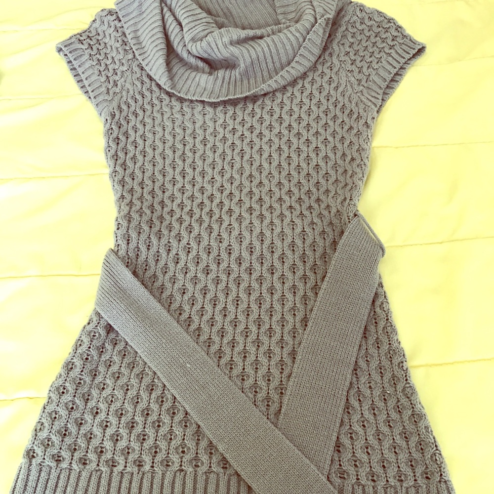 GREY SWATER TUNIC